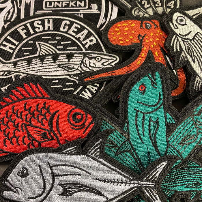 HFG - Embroidered Patches — HiFishGear
