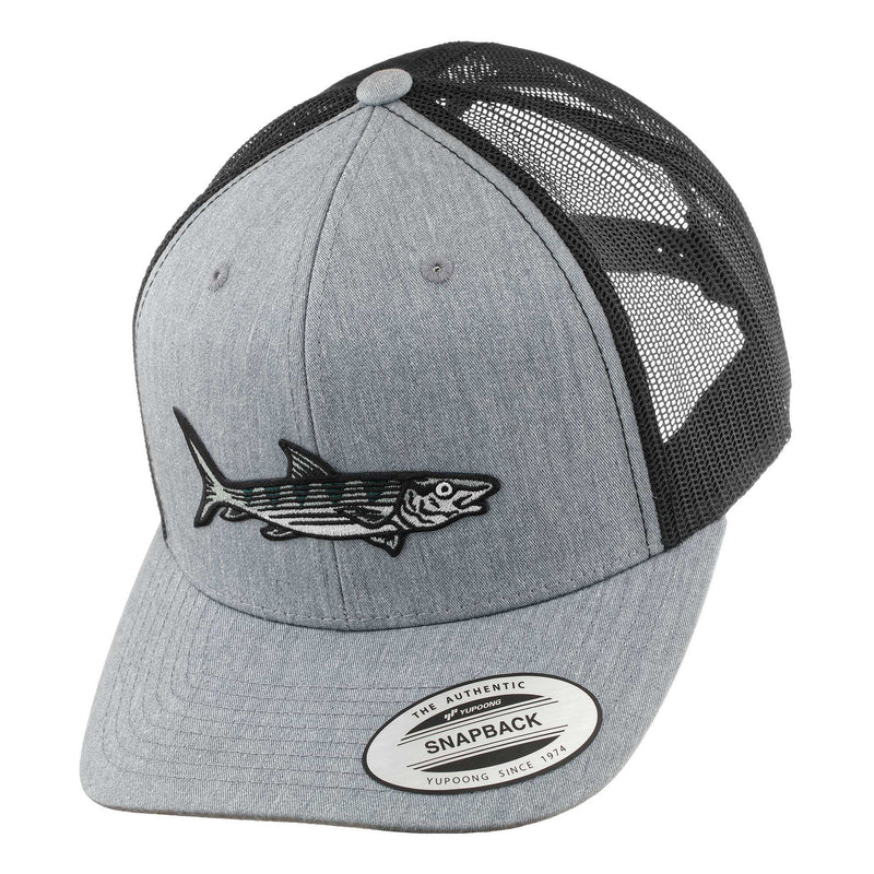 HFG - Oio Heather Gray/Black Snapback Classic Trucker Hat
