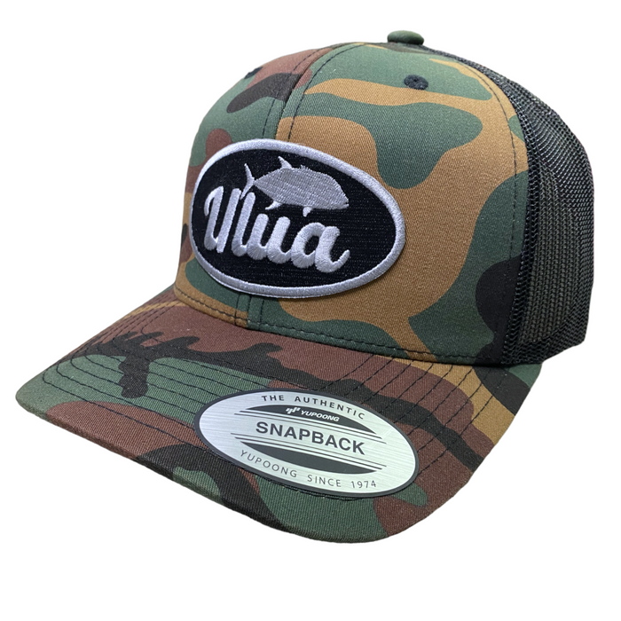 HFG - Ulua Garage Camo/Black Snapback Classic Trucker Hat