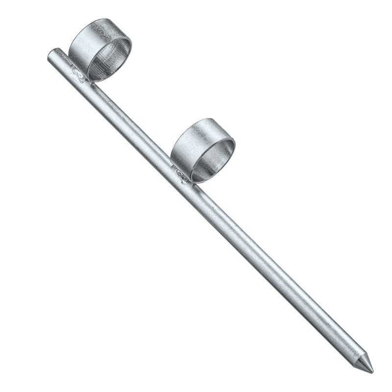 15" Galvanized Steel Rock Spike