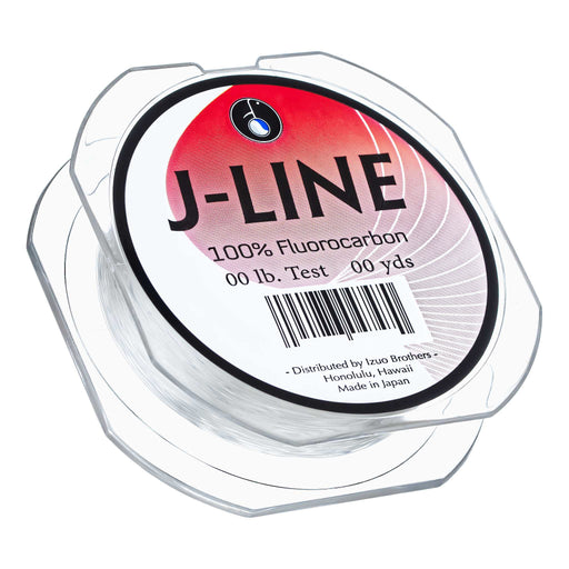 J-Line Fluorocarbon Leader 6lb / 100yds
