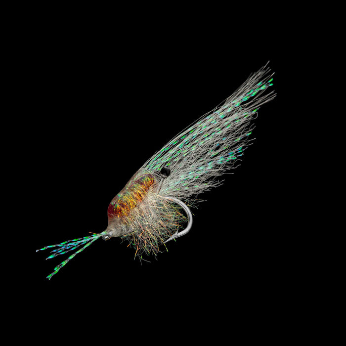 Kakele Fishing - やかましい (Yakamashii) Saltwater Shrimp Fly with Rattle