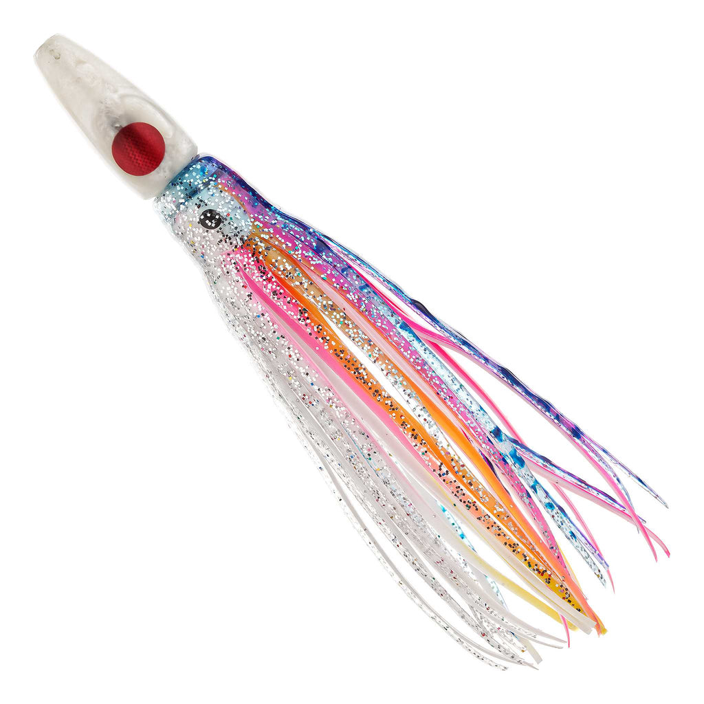 Kaku Apollo Head Lure with Multi-Colored Skirt, CCC-S