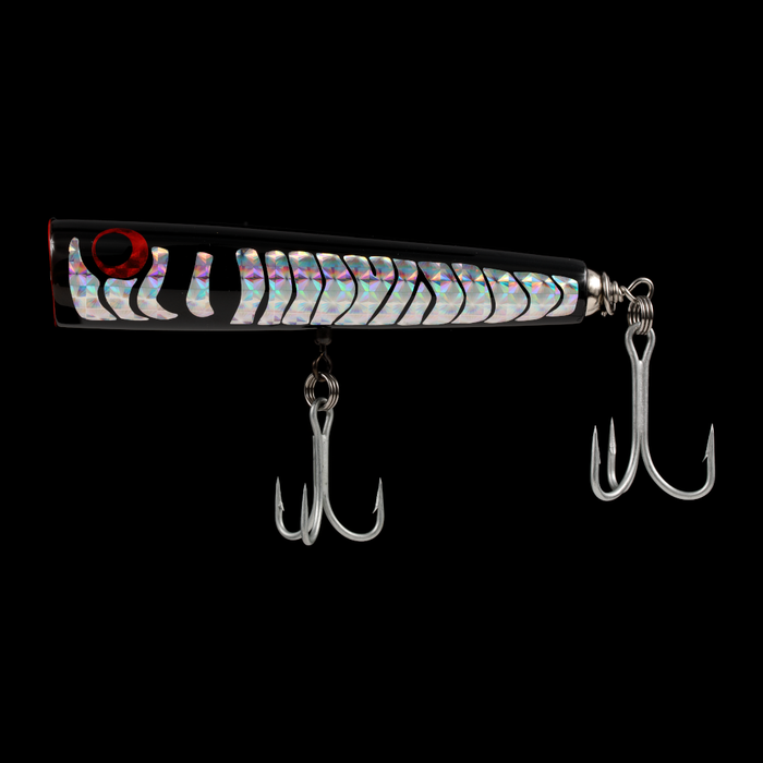 Feed Bell 60 Hand Made Wood Popper Floating Lure 60 grams 59 (7059 Feed Bell 60 Hand Made Wood Popper Floating Lure 60 grams 59 (7059