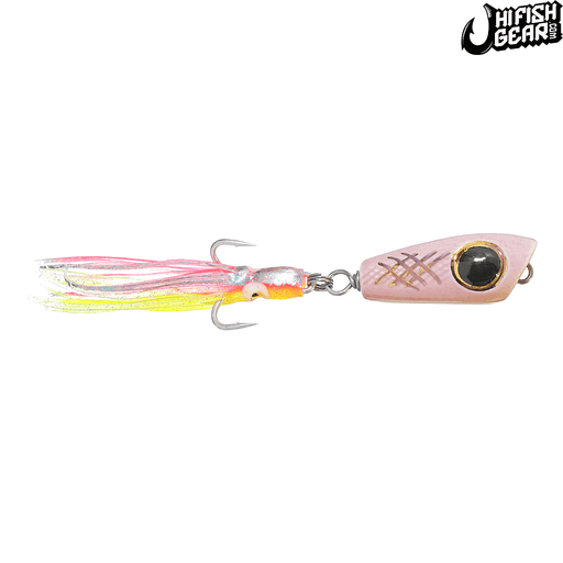 Mark White Lures Black with Red Eye Surface Plug — HiFishGear