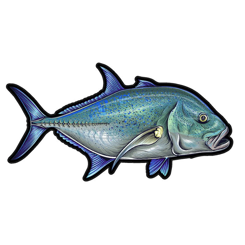 Hawaii Fishing Gear Stickers