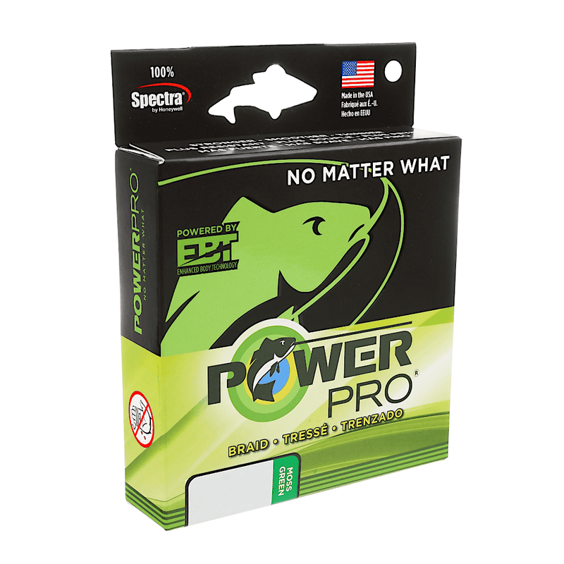 Power Pro Braided Line Moss Green / 500 Yards / 100 lb