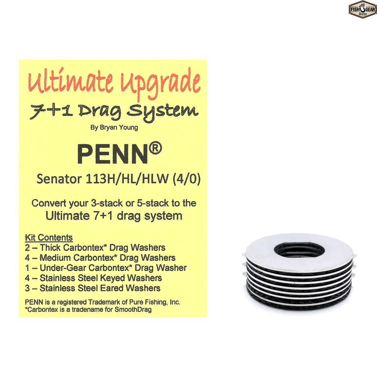 Ultimate Upgrade: 7+1 For Penn Senator 4/0 113H/HL/HLW — HiFishGear