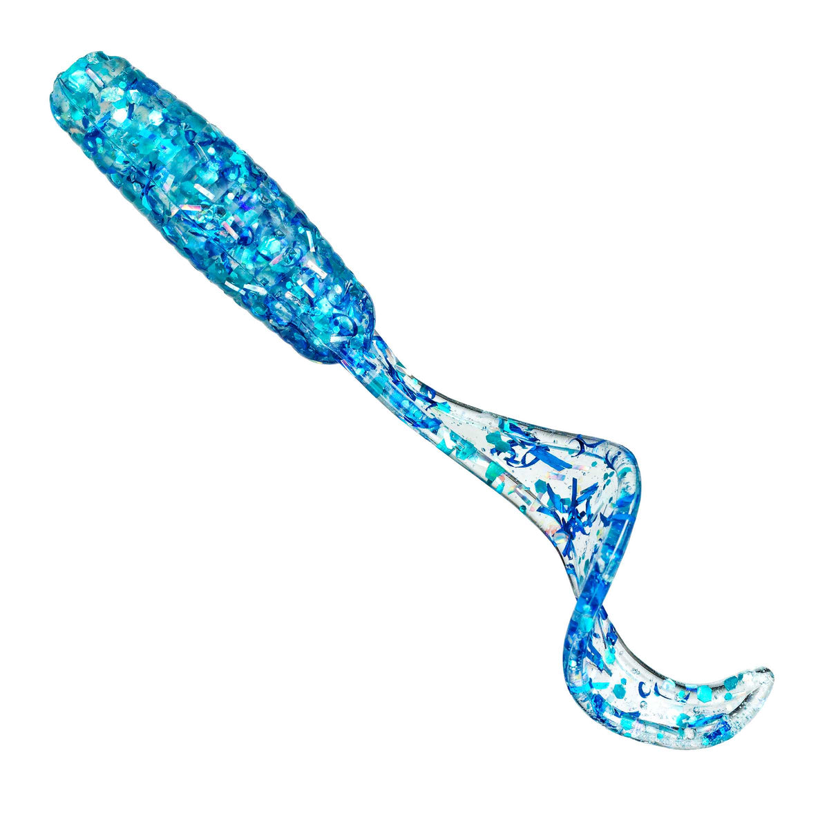 Waters Edge Baits Single Curly Tail X Factor Blue — HiFishGear