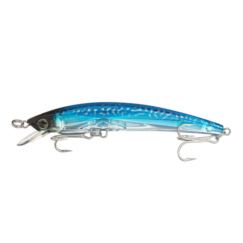 crystal fishing lure hair Yo-Zuri Crystal 3D 4 3/8" Floating Minnow Blue Yellow